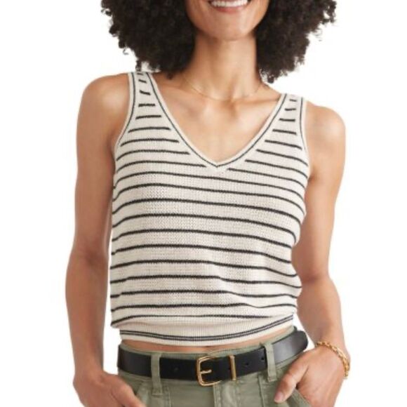 Marine Layer Tops - Marine Layer Finley Knit Sweater Tank